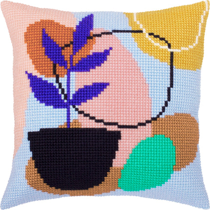 Cross Stitch Pillow Kit "Symphony"