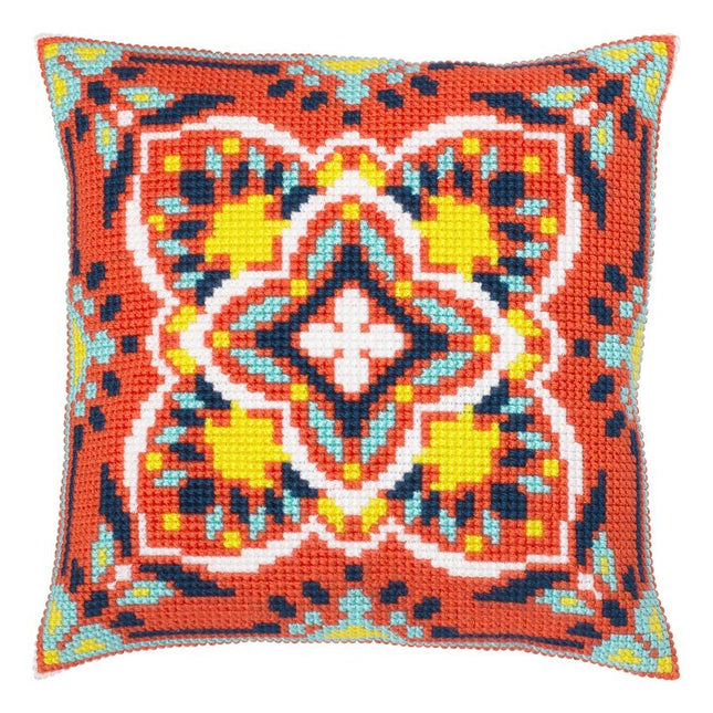 Cross Stitch Pillow Kit "Harmony of the Sun"