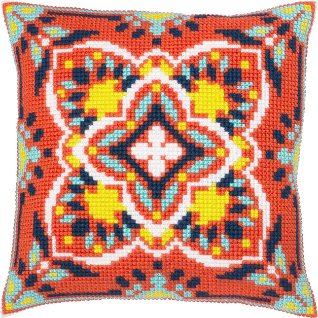 Cross Stitch Pillow Kit "Harmony of the Sun"