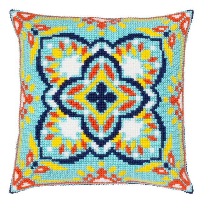 Cross Stitch Pillow Kit "Harmony of the Sky"