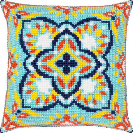 Cross Stitch Pillow Kit "Harmony of the Sky"