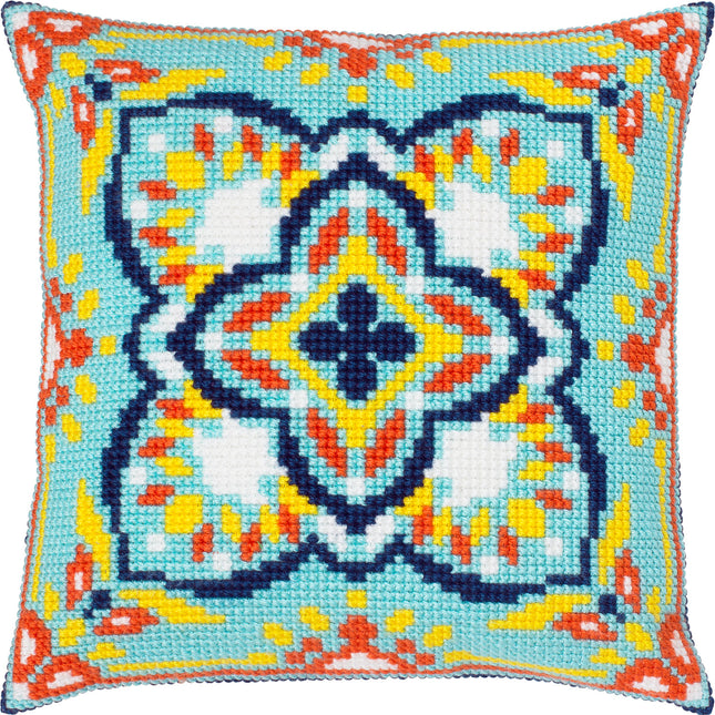 Cross Stitch Pillow Kit "Harmony of the Sky"