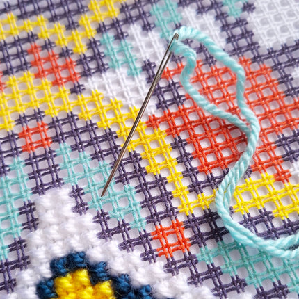 Cross Stitch Pillow Kit "Harmony of the Night"