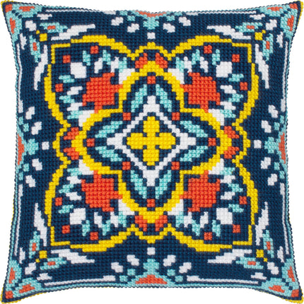 Cross Stitch Pillow Kit "Harmony of the Night"