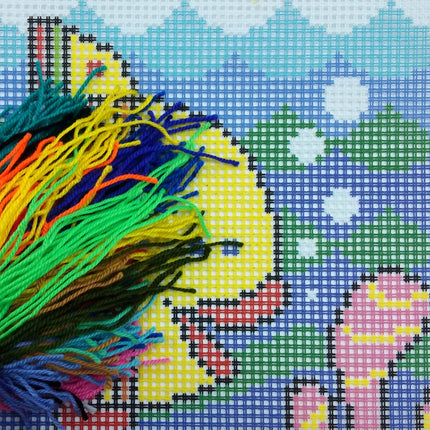 Cross Stitch Pillow Kit "Fish"