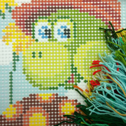 Cross Stitch Pillow Kit "Turtle"