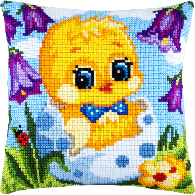 Cross Stitch Pillow Kit "It’s a Boy"