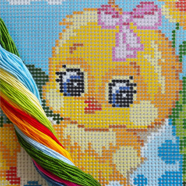 Cross Stitch Pillow Kit 