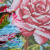 Cross Stitch Pillow Kit "Rose"