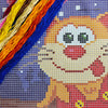 Cross Stitch Pillow Kit "March Cat"