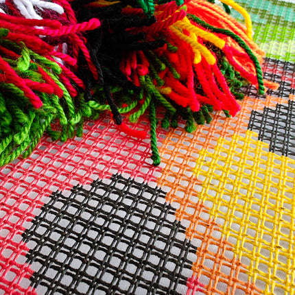 Cross Stitch Pillow Kit "Ladybug"