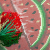 Cross Stitch Pillow Kit "Summer Flavor"