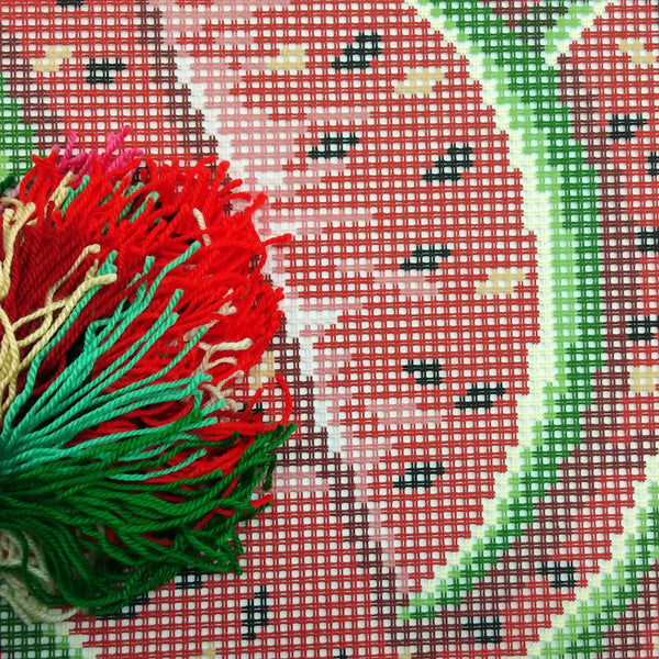 Cross Stitch Pillow Kit 