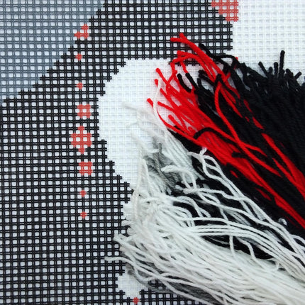 Cross Stitch Pillow Kit "Friskiness"