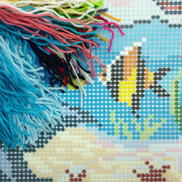 Cross Stitch Pillow Kit 