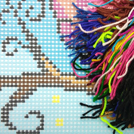 Cross Stitch Pillow Kit "Little Owl"
