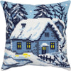 Cross Stitch Pillow Kit "Winter"