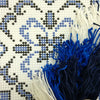 Cross Stitch Pillow Kit "Blue Pattern"