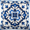 Cross Stitch Pillow Kit "Blue Pattern"
