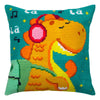 Cross Stitch Pillow Kit "Baby Dragon"
