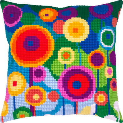 Cross Stitch Pillow Kit "Dandelions"