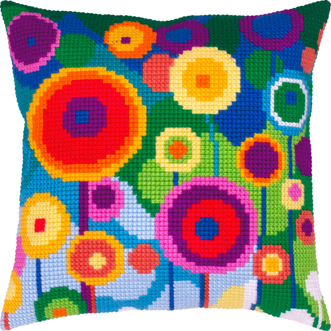 Cross Stitch Pillow Kit "Dandelions"