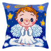 Cross Stitch Pillow Kit "Angel Boy"