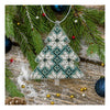Bead embroidery kit on a plastic base "Christmas tree toys"