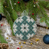 Bead embroidery kit on a plastic base "Christmas tree toys"