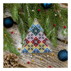 Bead embroidery kit on a plastic base 