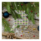 Bead embroidery kit on a plastic base 