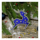 Bead embroidery kit on a plastic base 