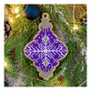 DIY Christmas tree toy kit "Purple icicle"