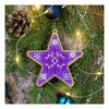 DIY Christmas tree toy kit "Purple star"