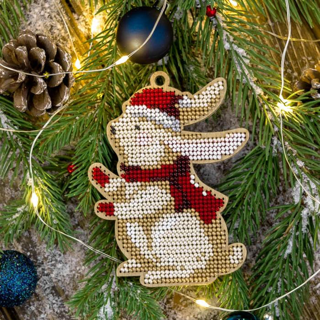 DIY Christmas tree toy kit "Rabbit"