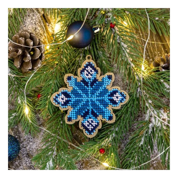 DIY Christmas tree toy kit "Snowflake"