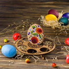DIY Bead Embroidery Kit on Wood 