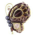 Beadwork kit for creating broоch 