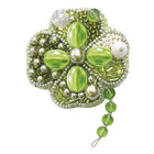 Beadwork kit for creating broоch 