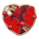 Beadwork kit for creating broоch 