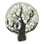 Beadwork kit for creating broоch 
