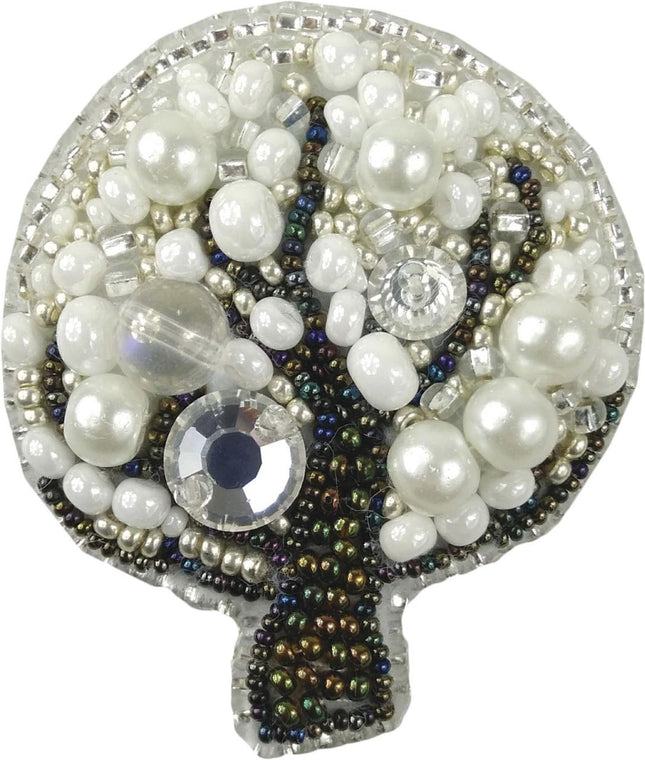 Beadwork kit for creating broоch "Tree"