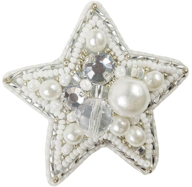 Beadwork kit for creating broоch "Star"