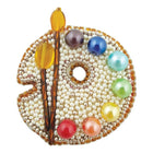 Beadwork kit for creating broоch 