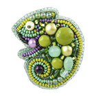 Beadwork kit for creating broоch 