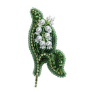 Beadwork kit for creating broоch 