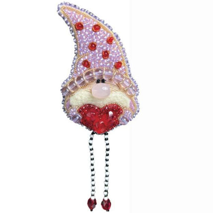 Beadwork kit for creating broоch ""