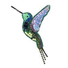Beadwork kit for creating broоch "Hummingbird"