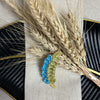 Beadwork kit for creating broоch "Spikelet"