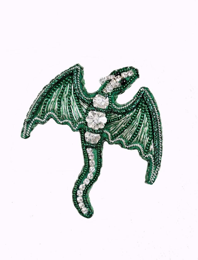 Beadwork kit for creating broоch "Dragon"